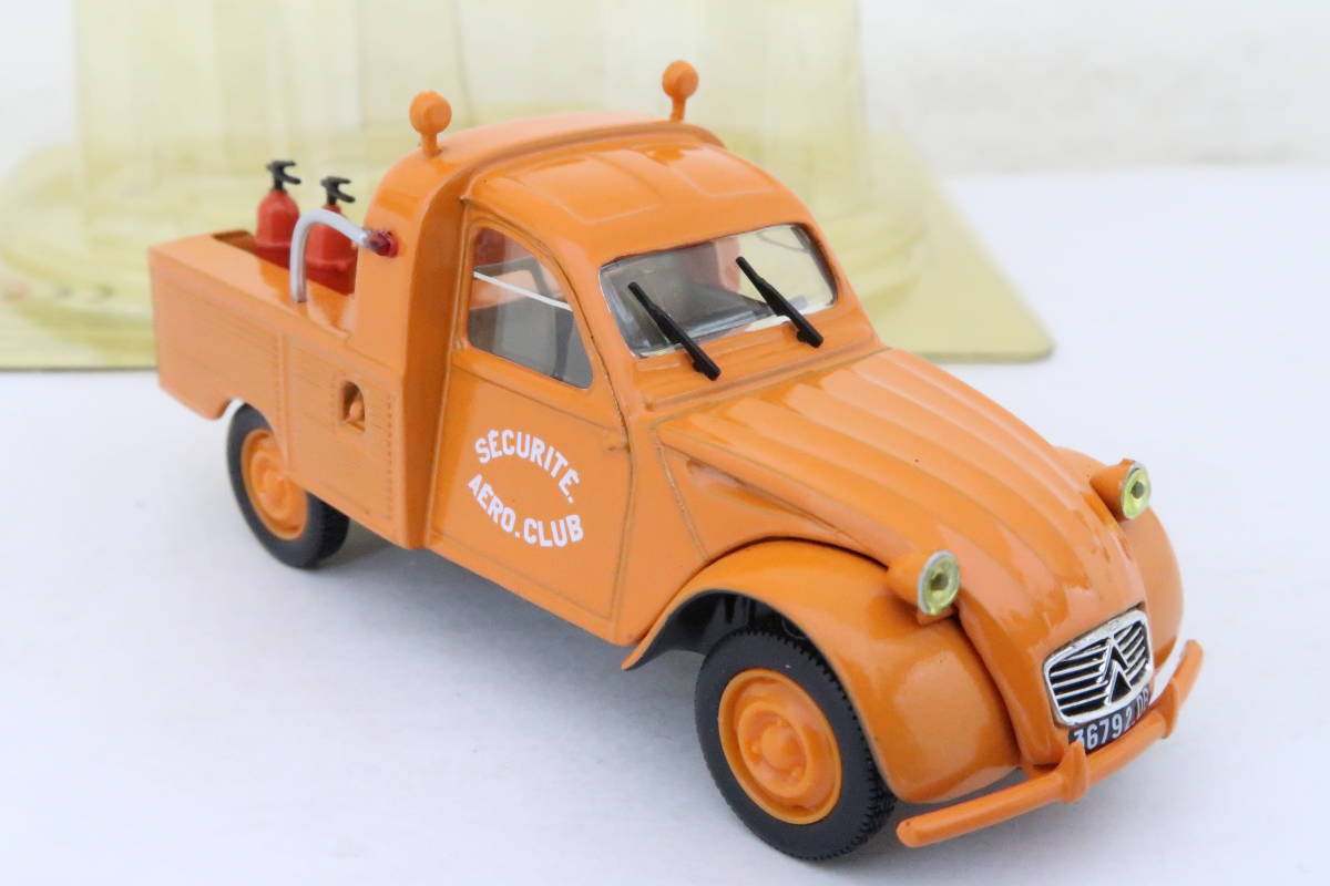 NOREV CITROEN 2CV PICK UP SECURITE AERO.CLUB シトロエン ピックアップ 1/43 イレレ_画像3