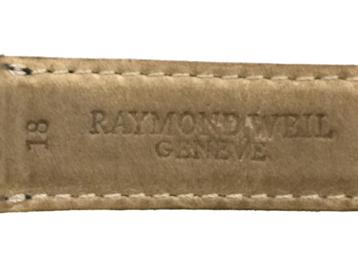 レイモンドウィル デイト クォーツ 腕時計 9189 未稼働品 ホワイト文字盤 ファッション小物 RAYMOND WEIL_画像6
