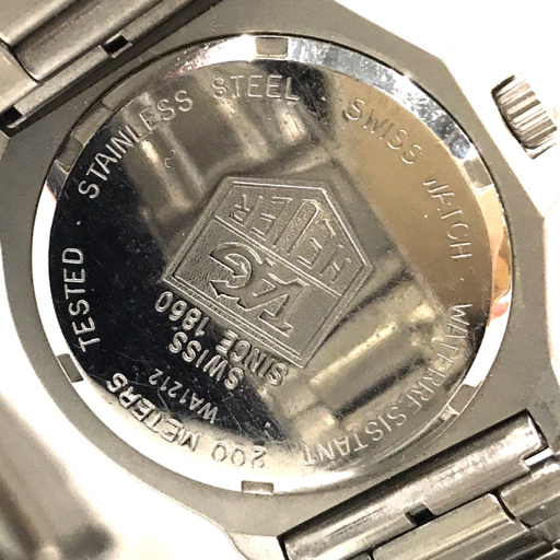 タグホイヤー プロフェッショナル 200m デイト クォーツ 腕時計 WA-1212 ボーイズサイズ TAG Heuer QR012-348_画像2