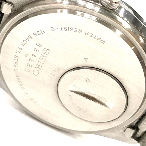 セイコー グランドクォーツ デイデイト クォーツ 腕時計 シルバーカラー 9943-8020 メンズ 未稼働品 QR012-352_画像2
