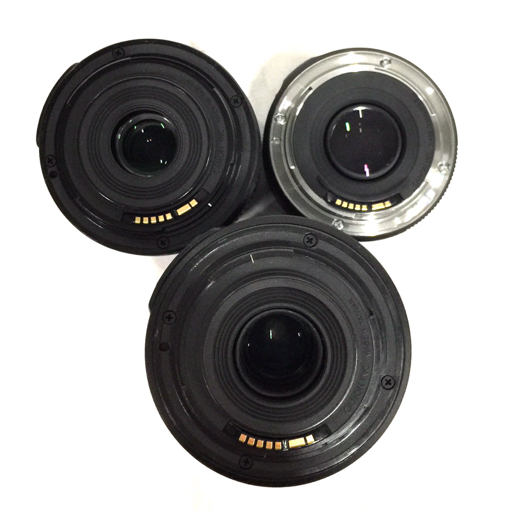 1円 Canon EOS Kiss X7 EF 50mm 1:1.8 STM EF-S 18-55mm 1:3.5-5.6 IS STM 含む デジタル一眼レフカメラ C161436_画像9