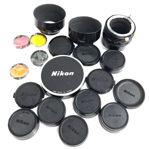 1円 Nikon F2 Reflex-NIKKOR・C 1:8 500mm NIKKOR-H Auto 1:1.8 含む 一眼レフ フィルムカメラ レンズ まとめ セット_画像10