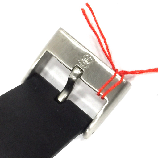 ビクトリノックス デイト クォーツ 腕時計 メンズ V.25001 未稼働品 ブラック文字盤 ファッション小物 VICTORINOX_画像6
