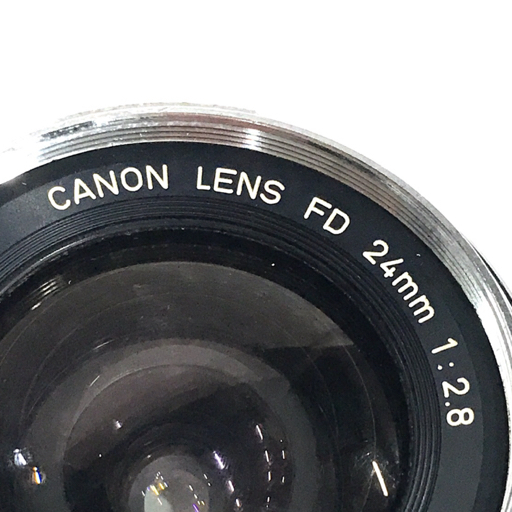CANON FD 24mm 1:2.8 カメラレンズ FDマウント マニュアルフォーカス_画像7