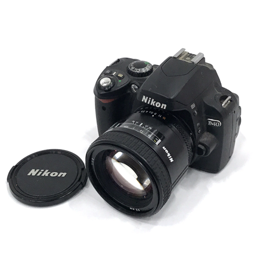 Nikon D40 AF NIKKOR 85mm 1:1.8 デジタル一眼レフ デジタルカメラ_画像1