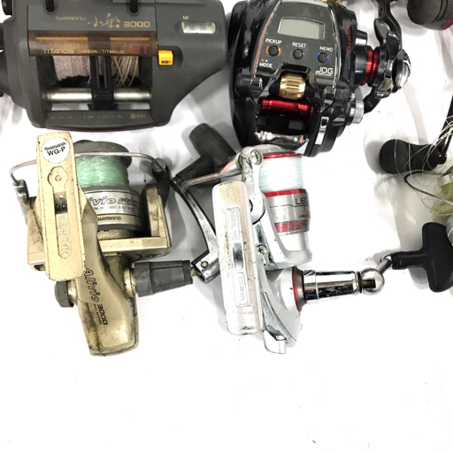 1円 Abu Garcia CARDINAL II SX2500SD スピニングリール SHIMANO DIGITANA SLS 含む 釣り道具 まとめセット C282145-2_画像4