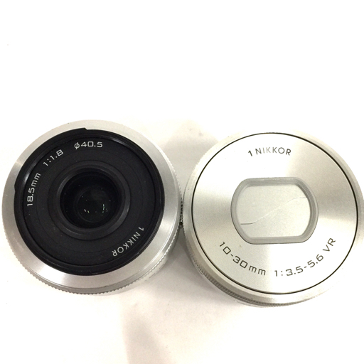 1円 Nikon 1 J5 1 NIKKOR 10-30mm 1:3.5-5.6 18.5mm 1:1.8 ミラーレス一眼 デジタルカメラ セット C311229_画像6