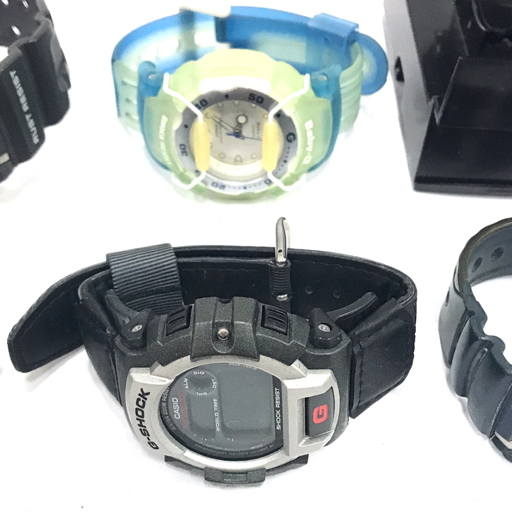 1円 カシオ 電波 腕時計 G-SHOCK AWG-M100A MUTE HANDS MULTI BAND 6 タフソーラー メンズ 他 Baby-G 含 計7点 A10224_画像4