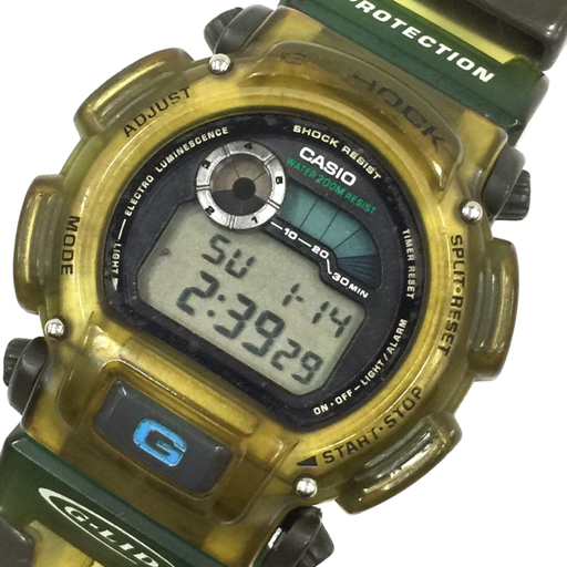 カシオ 腕時計 G-SHOCK DW-9000 G-LIDE ラウンド デジタル クォーツ メンズ 純正ベルト 稼働 CASIO_画像1