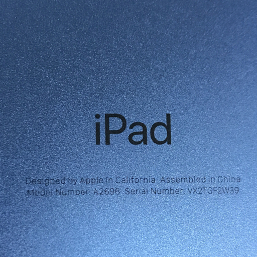 Apple iPad 第10世代 10.9インチ Wi-Fi 64GB A2696 MPQ13J/A ブルー タブレット 本体_画像8