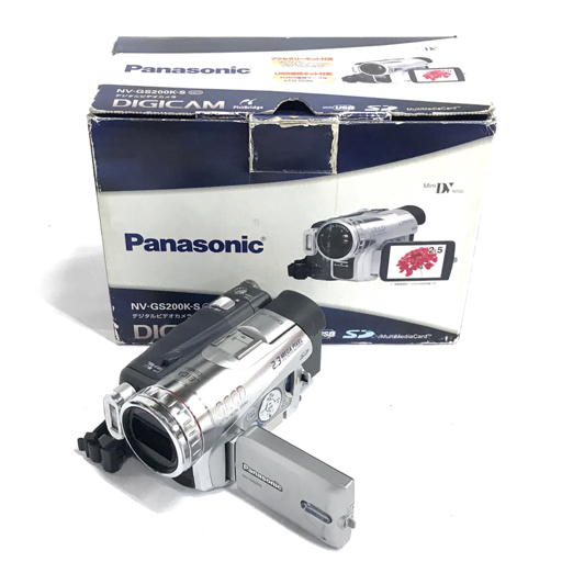 Panasonic NV-GS200 MiniDV デジタルビデオカメラ 通電確認済み 付属品有り_画像1