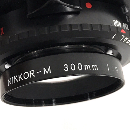 Nikon NIKKOR-M 300mm 1:9 カメラレンズ 大判カメラ用 マニュアルフォーカス_画像9