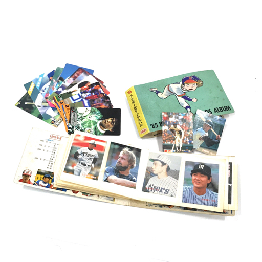 85 BASEBALL CARDS ALBUM ベースボールカード 落合博満 江川卓 屋鋪要 中畑清 原辰徳 東尾修 秋山幸二 等 まとめ_画像1