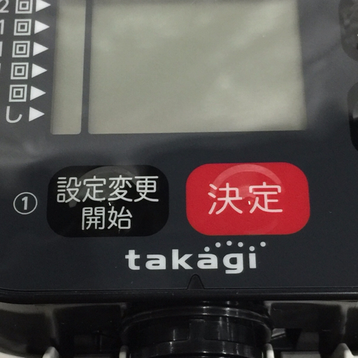 TAKAGI タカギ かんたん水やりタイマー GTA111 散水 水やり機 通電確認済_画像7
