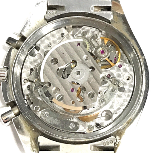 オメガ スピードマスター 自動巻き クロノグラフ 腕時計 不動品 ジャンク メンズ 純正ブレス ブランド小物 OMEGA_画像4