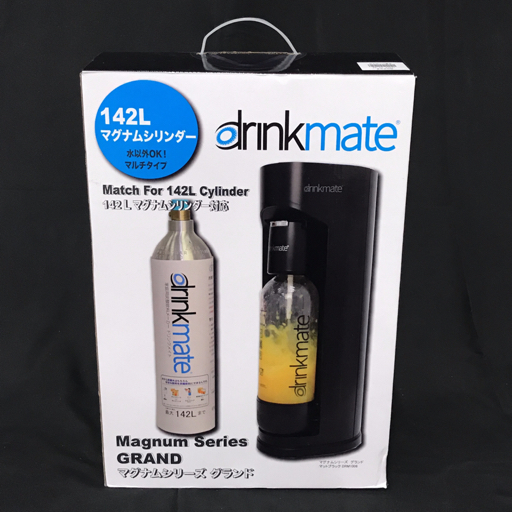 美品 drinkmate DRM1006 ドリンクメイト 142Lマグナムシリンダー マグナムシリーズ グランド 炭酸水メーカー_画像2