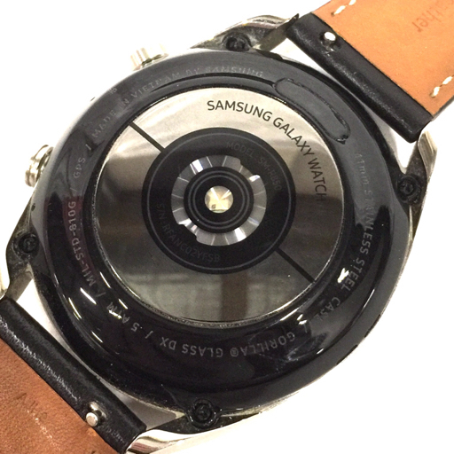 Samsung Galaxy Watch3 41mm SM-R850 ステンレス シルバー スマートウォッチ 本体_画像2