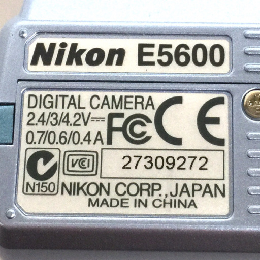 Nikon COOLPIX 5600 5.7-17.1mm 1:2.9-4.9 コンパクトデジタルカメラ 光学機器 QR014-256_画像5