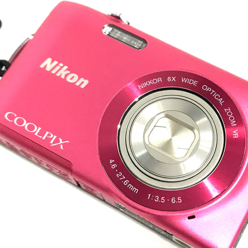 Nikon COOLPIX S3300 4.6-27.6mm 1:3.5-6.5 コンパクトデジタルカメラ QG014-13_画像7