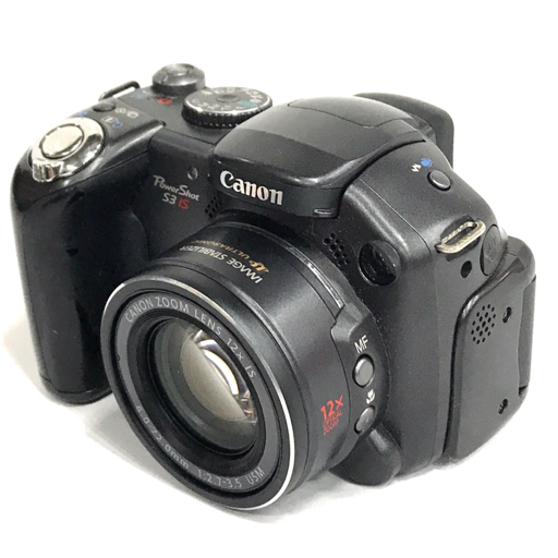 1円 CANON PowerShot S3 IS 6.0-72.0mm 1:2.7-3.5 USM コンパクトデジタルカメラ_画像1