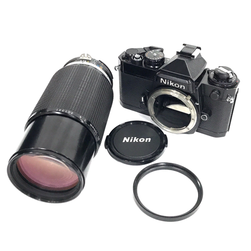 Nikon FE Zoom-NIKKOR 80-200mm 1:4 一眼レフ フィルムカメラ マニュアルフォーカス_画像1