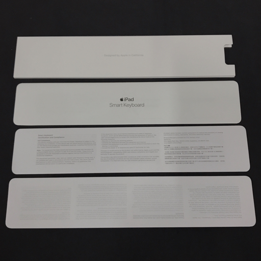 1円 Apple MX3L2J/A iPad 第7世代 10.5インチ 用 Smart Keyboard スマートキーボード_画像6