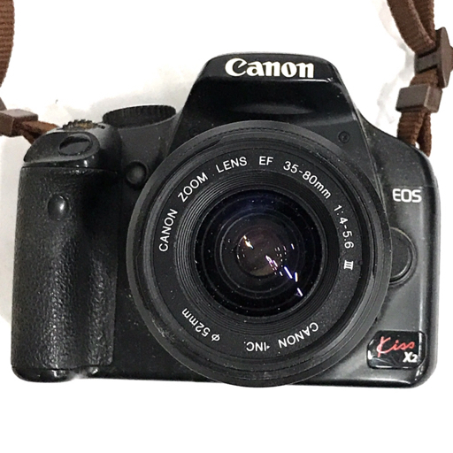1円 PENTAX ESPIO 160 Canon EOS Kiss X2 含む フィルム デジタル カメラ まとめセット A10454_画像4