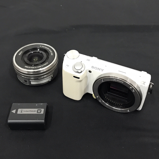 1円 SONY NEX-5T E 3.5-5.6/PZ 16-50 OSS ミラーレス一眼 デジタルカメラ C151628_画像1
