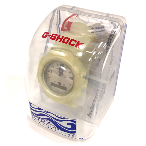 1円 カシオ 腕時計 G-SHOCK AW-500NS-7E1T PSCモデル デジアナ クォーツ メンズ クリアカラー 付属品有り CASIO_画像1
