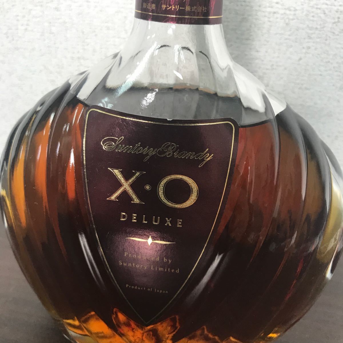 SUNTORY 国産ブランデー XO DELUXE BRANDY サントリー 700ml 40% 酒　未開封　新品/B-3_画像3