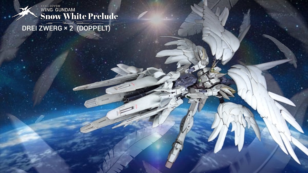 MG ウイングガンダム スノーホワイトプレリュード ver.Ka 塗装 MG ウイングガンダム スノーホワイトプレリュード ver.Ka 塗装