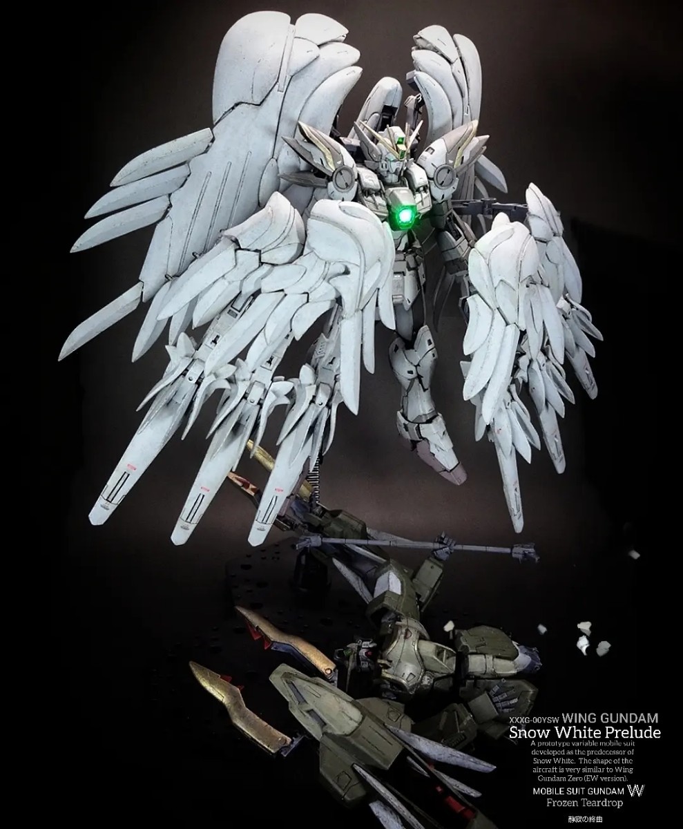 MG ウィングガンダムゼロ EW ver.Ka スノーホワイトプレリュード MG ウィングガンダムゼロ EW ver.Ka スノーホワイトプレリュード
