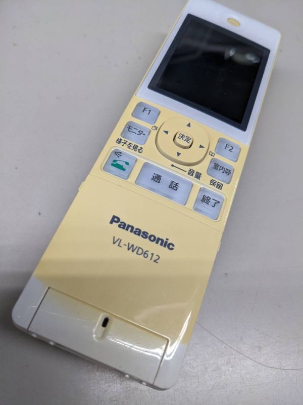 【FKB-18-120】 Panasonic VL-WD612，ワイヤレスモニター 子機 本体のみ　　バッテリー無し_画像1