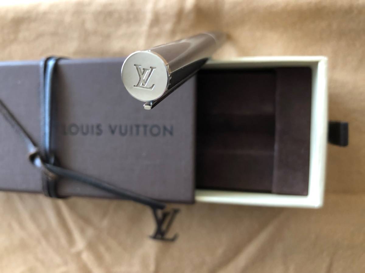  Louis * Vuitton шариковая ручка jet * Lee nyu gray silver N79258
