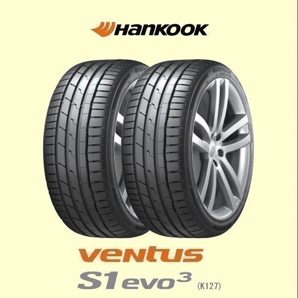 送料無料 ハンコック 255/45R18 V S1 EVO3 K127 4本セット 53,700円 新品_画像1