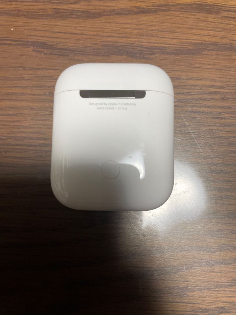 【ジャンク品】Apple AirPods  第一世代  イヤホン シリコンケース付き