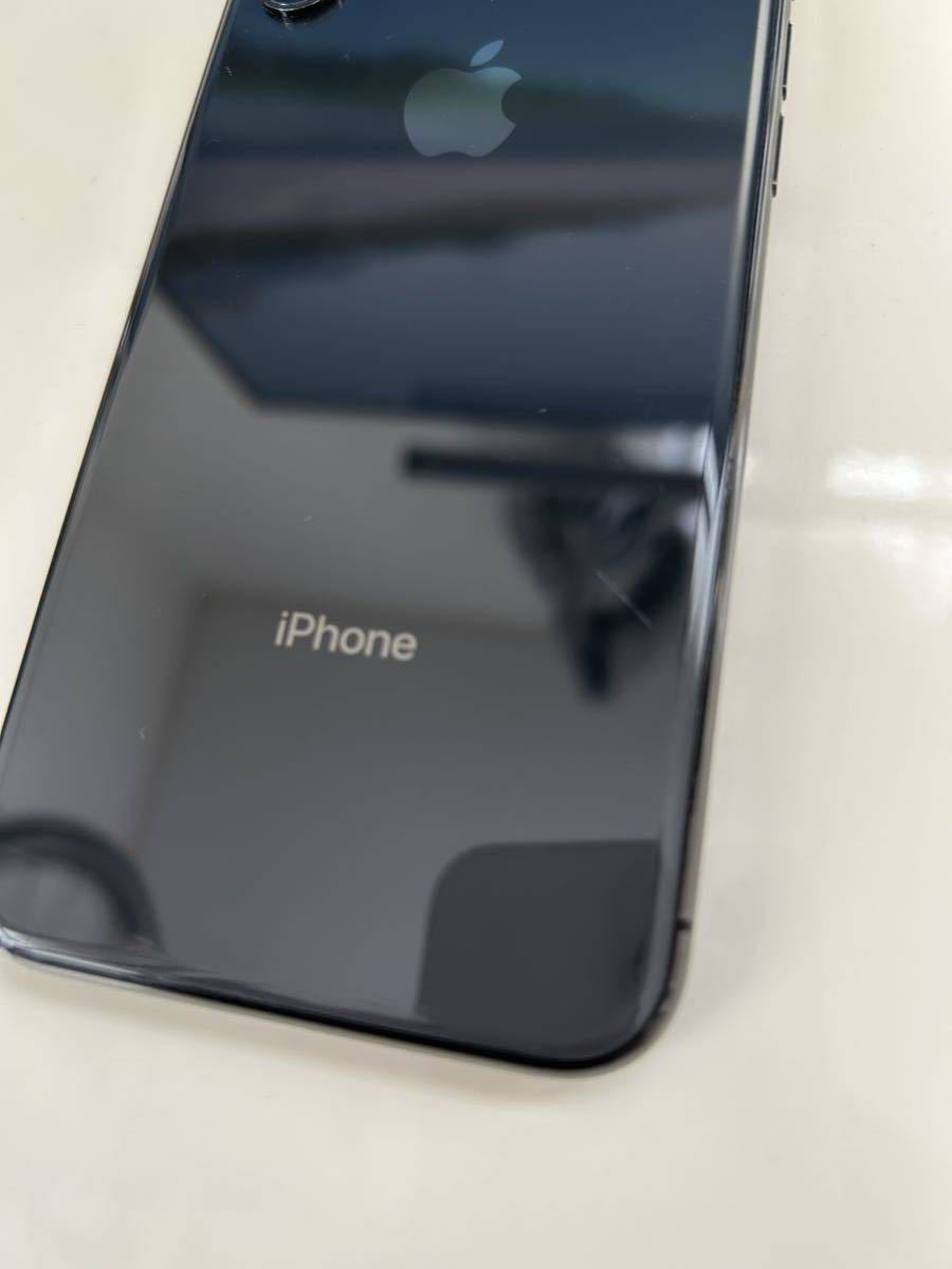 iPhone X 64GB SIMロックフリー 中古本体　スペースグレイ　箱付き　付属品あり_画像3