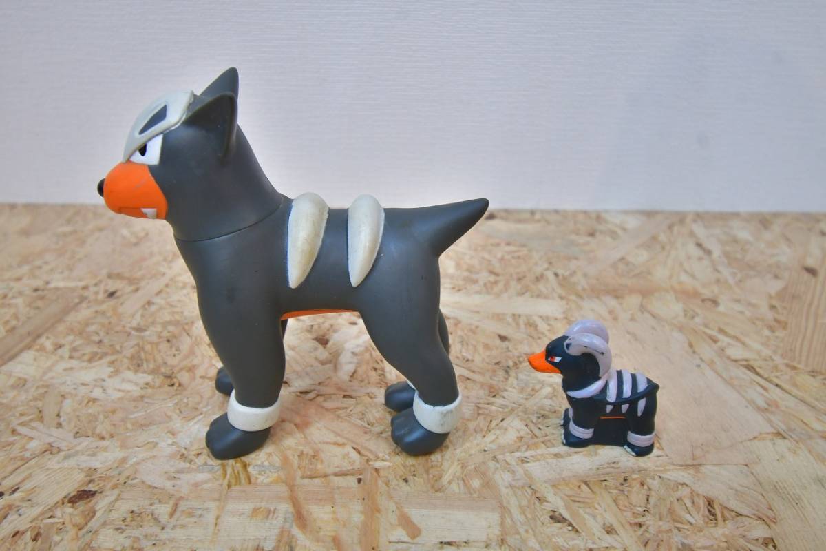 ポケモン　ポケットモンスター　ソフビ　指人形　ポケモンキッズ　デルビル　ヘルガー_画像2