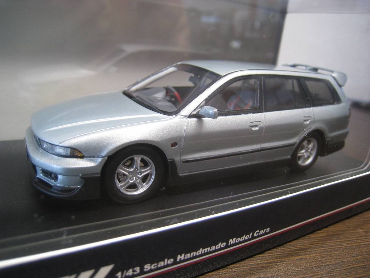 ★ ハイストーリー 1/43 三菱自動車 レグナム スーパーVR4 1998 ハミルトンシルバー S2913_画像2