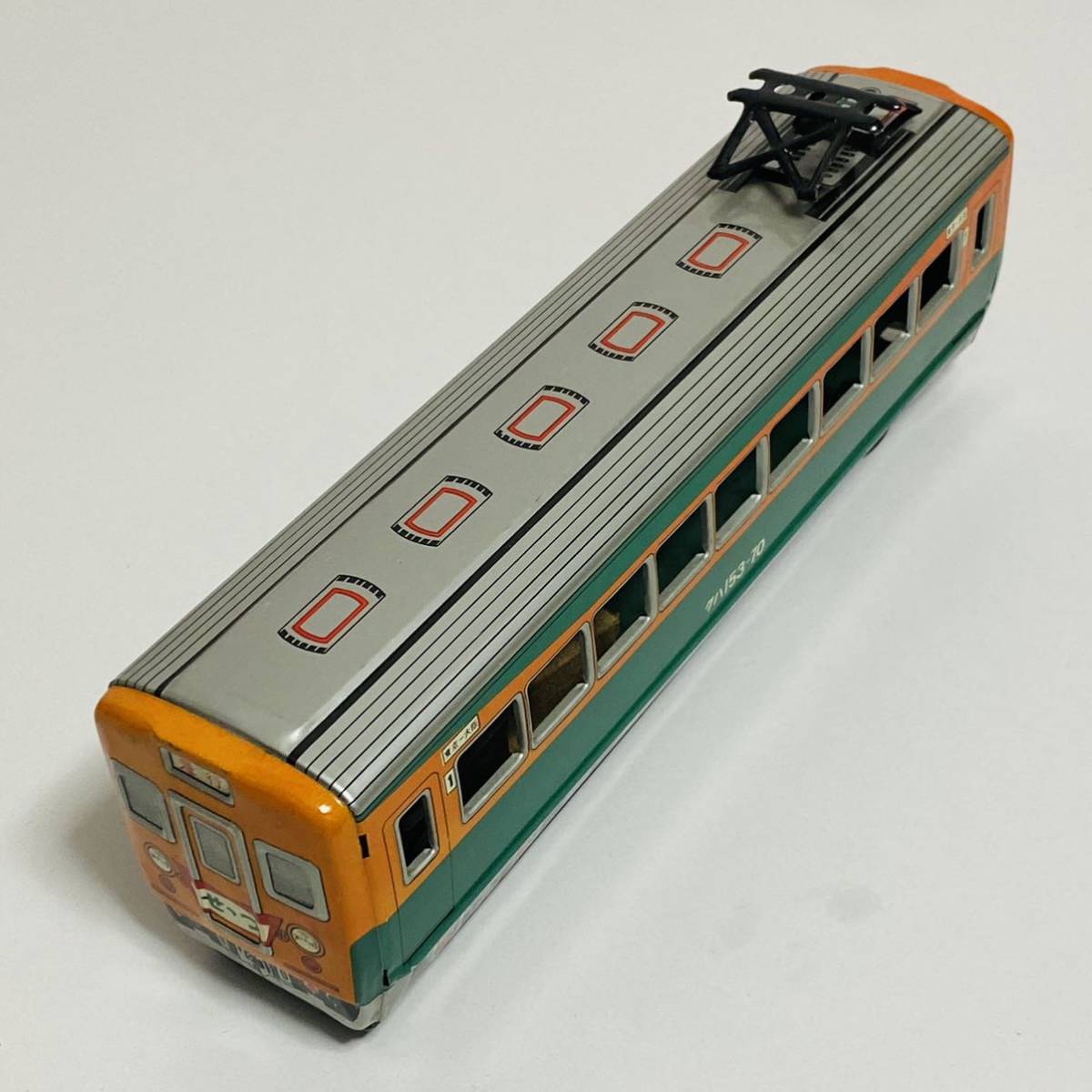 【中古品】DAIYA ダイヤ 急行電車 せっつ号 ブリキ_画像5