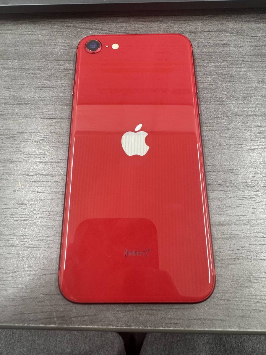 iPhoneSE３　６４G 　RED　シムフリー　美品_画像2