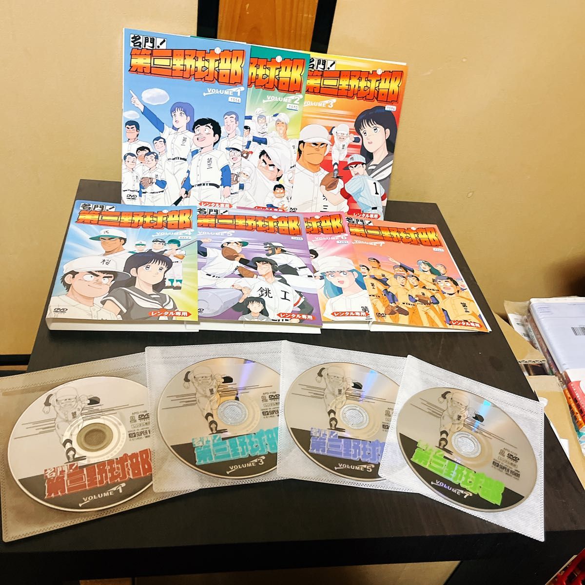 名門! 第三野球部 全7巻 DVDレンタル落ち