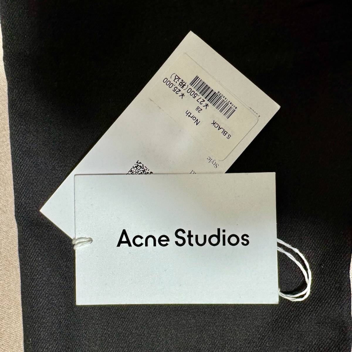 Acne Studios アクネストゥディオズ North スキニーフィットデニムジーンズ ブラック 28_画像7
