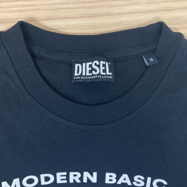 DIESEL ディーゼル T-JUST-HS1 半袖Ｔシャツ ブラック 黒 Sサイズ Ｔシャツ カットソー メンズの画像3