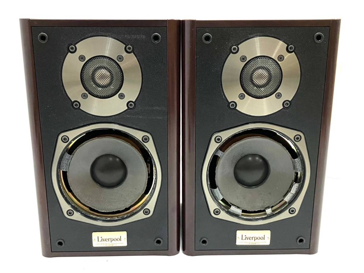 【ジャンク品】ONKYO/オンキヨー D-200 II Liverpool/リバプール スピーカーシステム ペア オンキョー オーディオ機器(43599A2)_画像2