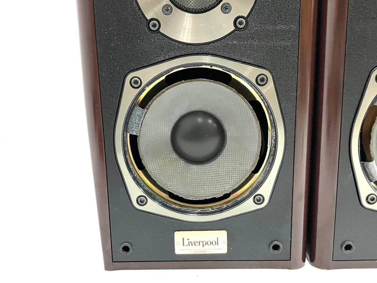 【ジャンク品】ONKYO/オンキヨー D-200 II Liverpool/リバプール スピーカーシステム ペア オンキョー オーディオ機器(43599A2)_画像3