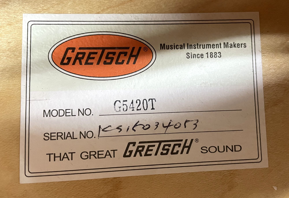 GRETSCH エレクトリックアコースティックギター G5420T オレンジ フルアコ エレキギター グレッチ 楽器 札幌市