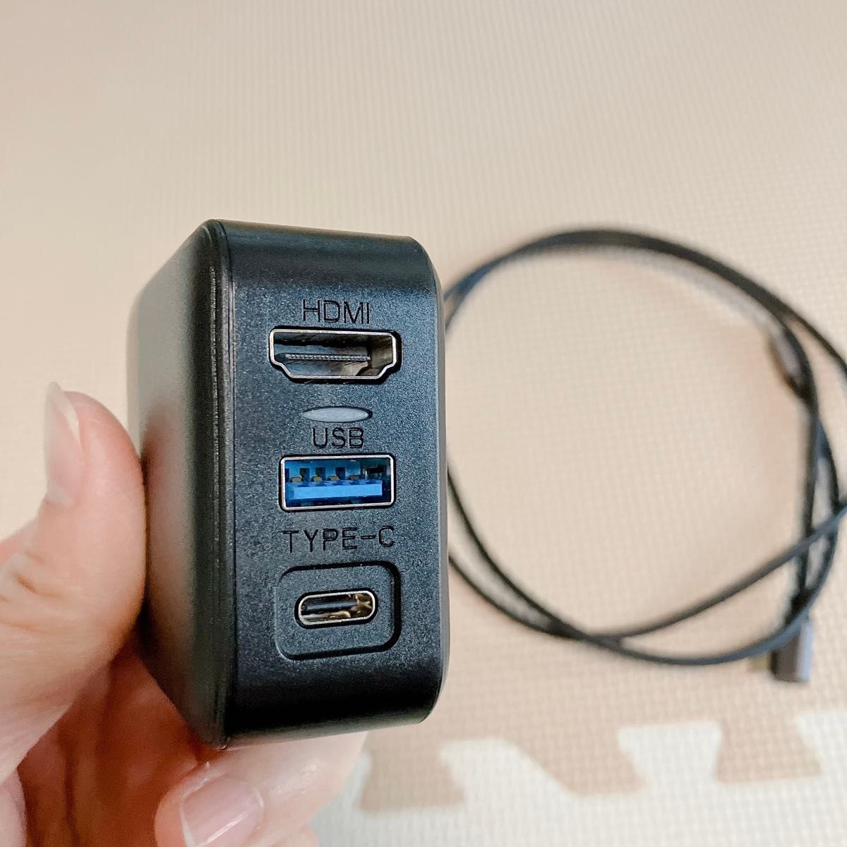 多機能 switchドック HDMI 変換アダプター ACアダプター Type-c充電器（HDMI/USB 3.0/TYPE-C)
