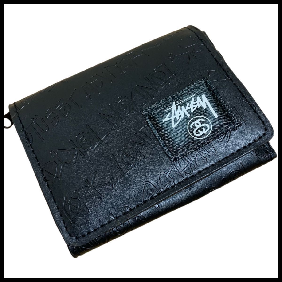 超激レア ステューシー STUSSY ミニ財布非 売品ノベルティ 黒 超激レア ステューシー STUSSY ミニ財布非 売品ノベルティ 黒