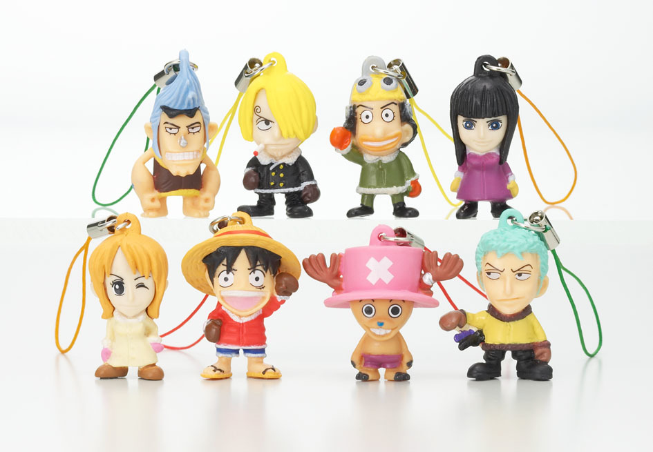 ワンピース 麦わらの一味 フィギュア ディスプレイ品 非売品-
